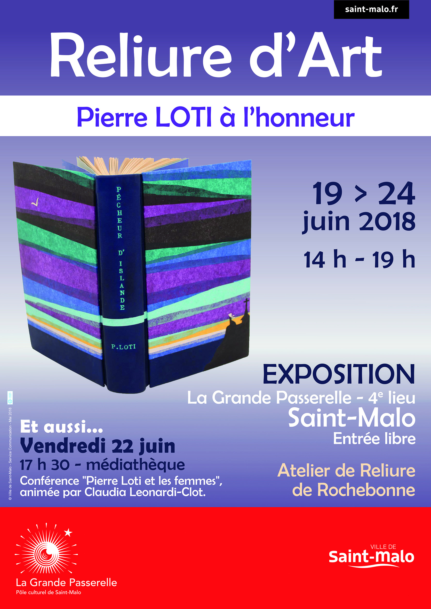 Exposition Atelier de Reliure Rochebonne Saint-Malo